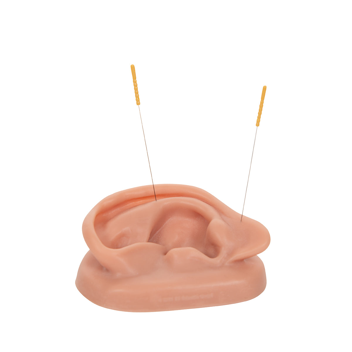 2 stk. akupunkturøre i SKINlike (tm) silicone i normalstørrelse